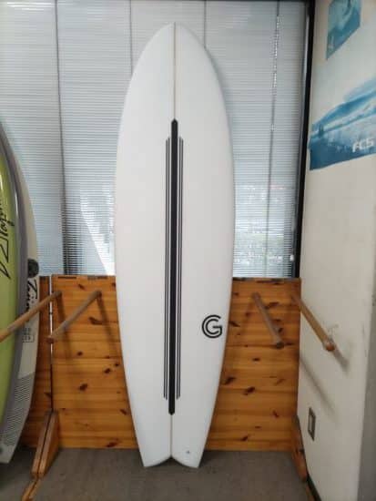最短上達ボード！フィン付！】CROSS GEAR surfboard 66PUmodel (6'6