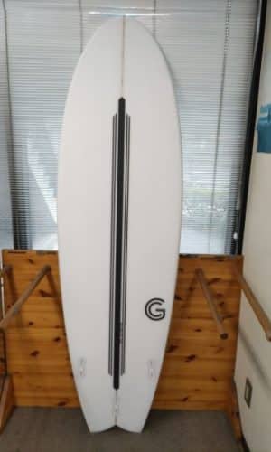 最短上達ボード！フィン付！】CROSS GEAR surfboard 66PUmodel (6'6