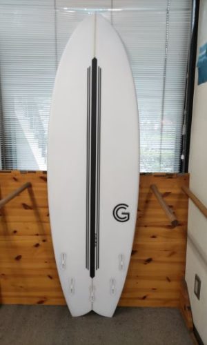 最短上達ボード！フィン付！】CROSS GEAR surfboard 60PUmodel (6'0