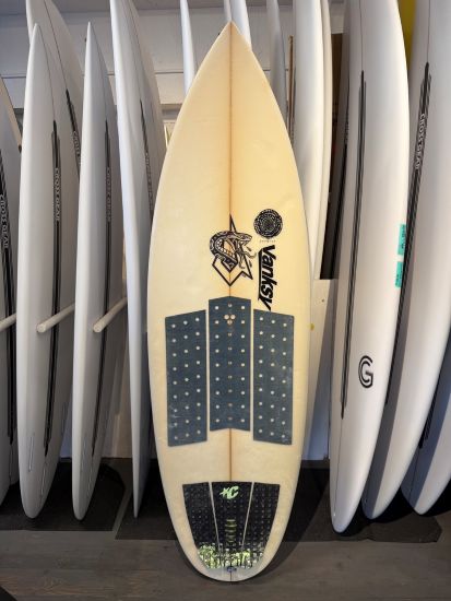 中古】ジャスティスサーフボード PING POPモデル(5'8×20 1/2×2 5/8) NO