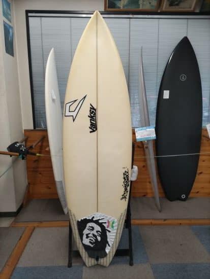 中古】JUSTICE surfboard RED HOT XF model(5'10×19 3/4×2 7/16) NO