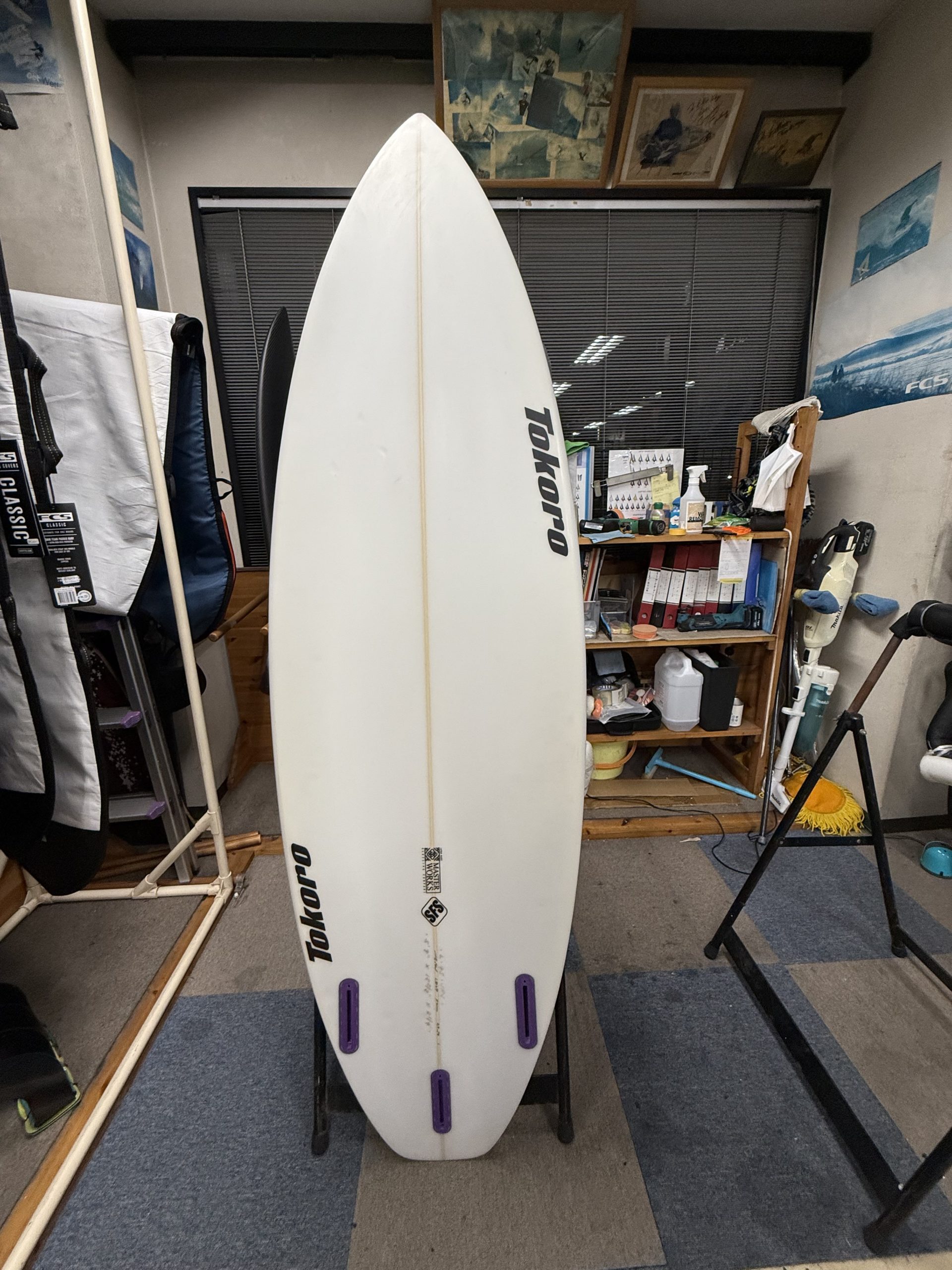 中古】TOKORO surfboard (5'9