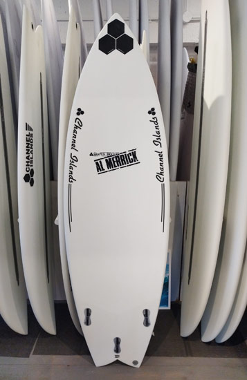 AL MERRICK(アルメリック) surfboard FISHBEARD 2+1(I BEAM) model(5