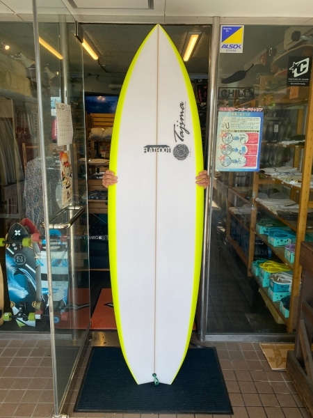 蛍光イエローがすごく良い感じ〜♪ - サーフボード、ウェットスーツの