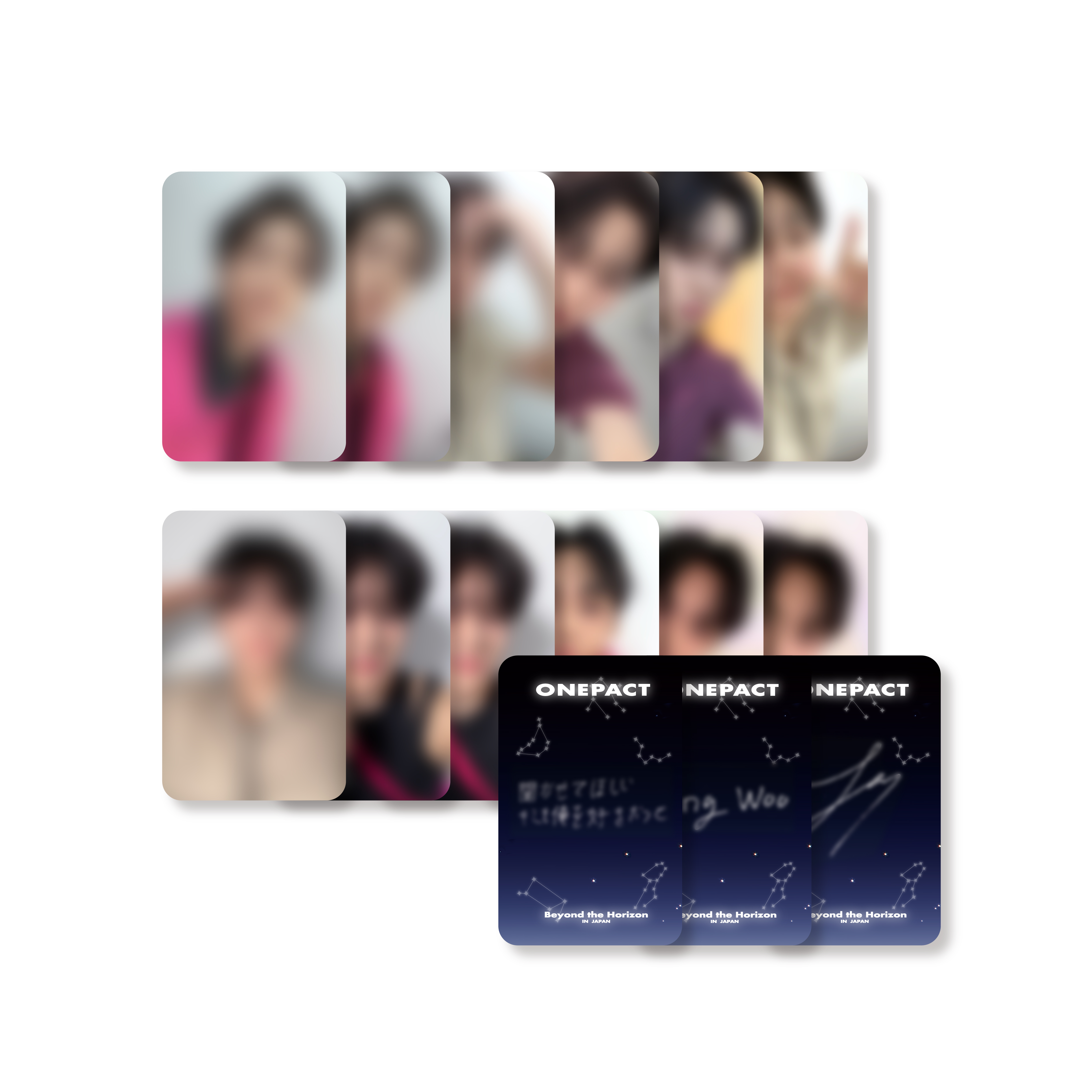 ONE PACT トレカ3枚セット≪全12種ランダム≫ | キッスエンタ.jp