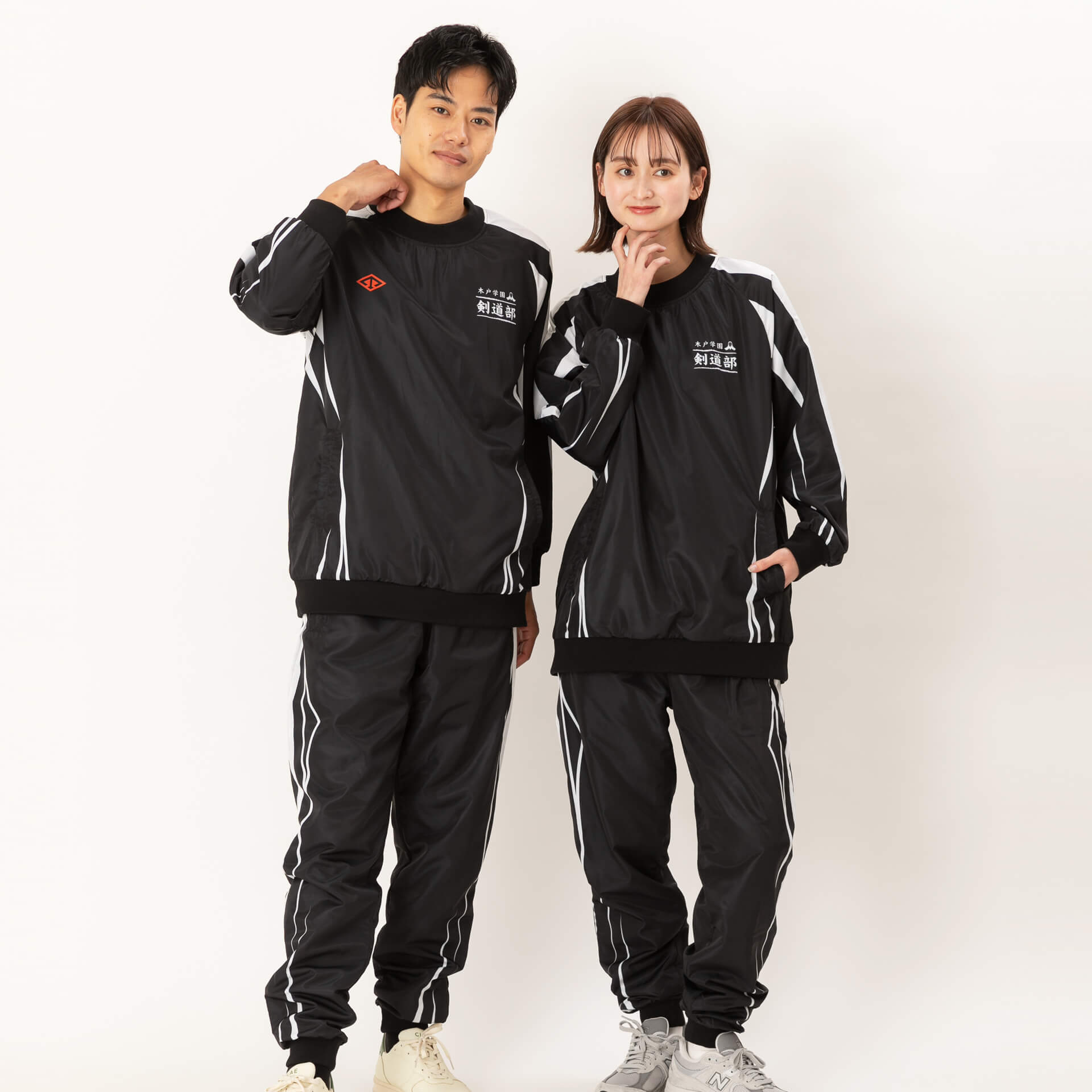 裾, 袖口フライス・プルオーバー・ラグラン型長袖オリジナルウィンド