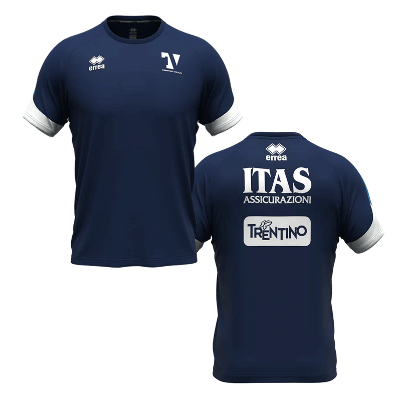 バレーボール イタリア セリエA トレンティーノバレー公式綿100%T