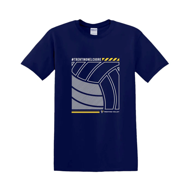 バレーボール イタリア セリエA トレンティーノバレー公式綿100%T