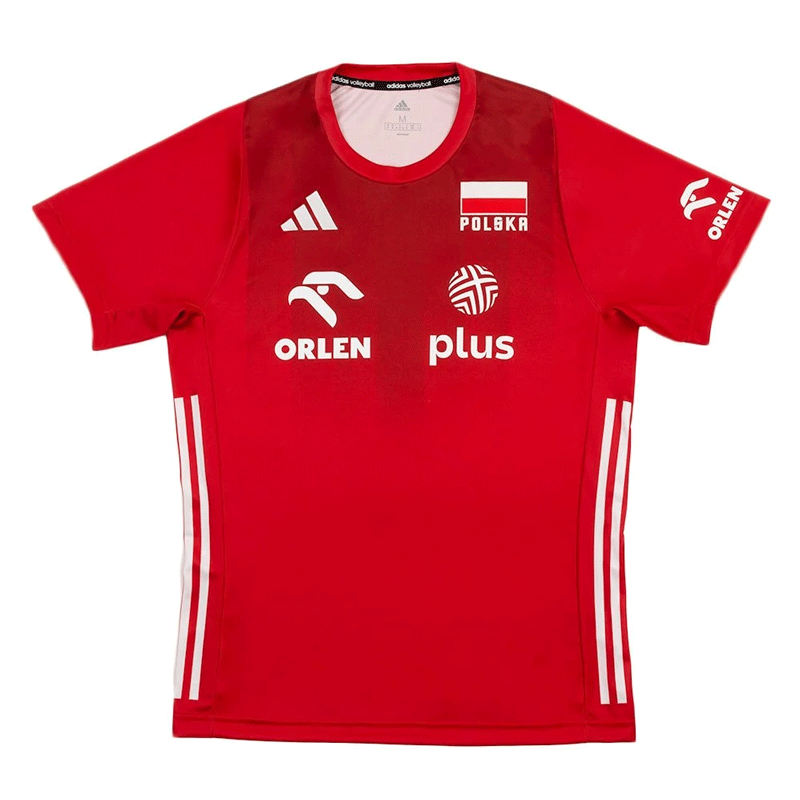 adidas バレーボールポーランド代表男子試合用ユニフォーム 2023-24