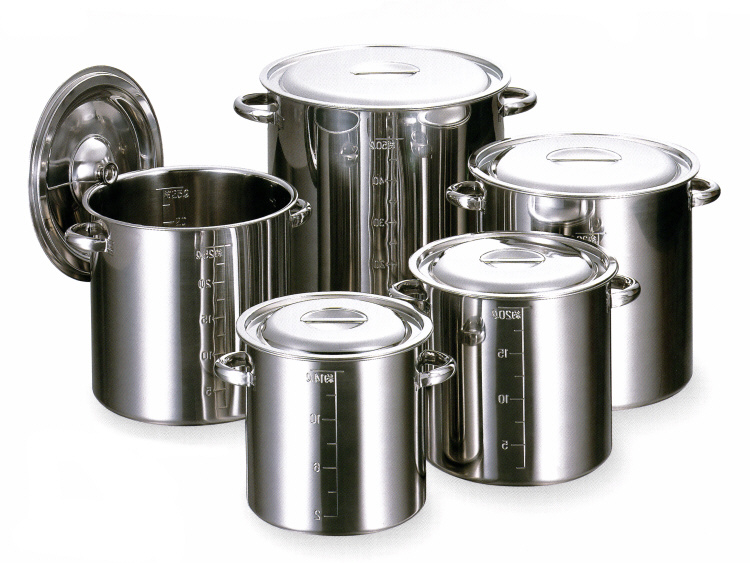 AG 18-8ステンレス 目盛付寸胴鍋 36cm の通信販売 - 【プロ・業務用鍋