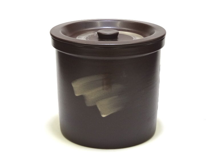 常滑焼 久松窯 かめ 旨味漬物容器 切立平蓋 5号 の通信販売 - 【常滑焼
