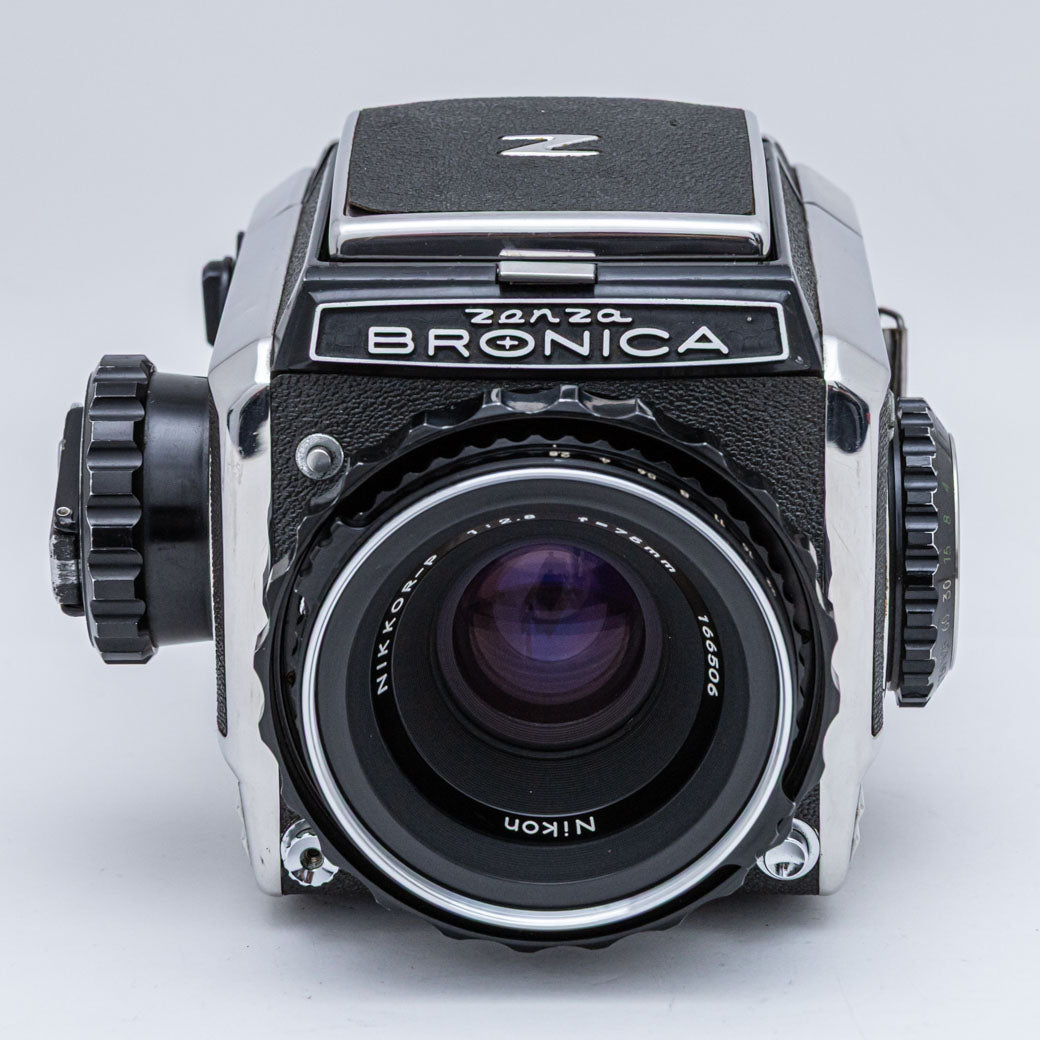 Zenza Bronica S2, NIKKOR-P 75mm F2.8, 6x6フィルムホルダー – ねりま