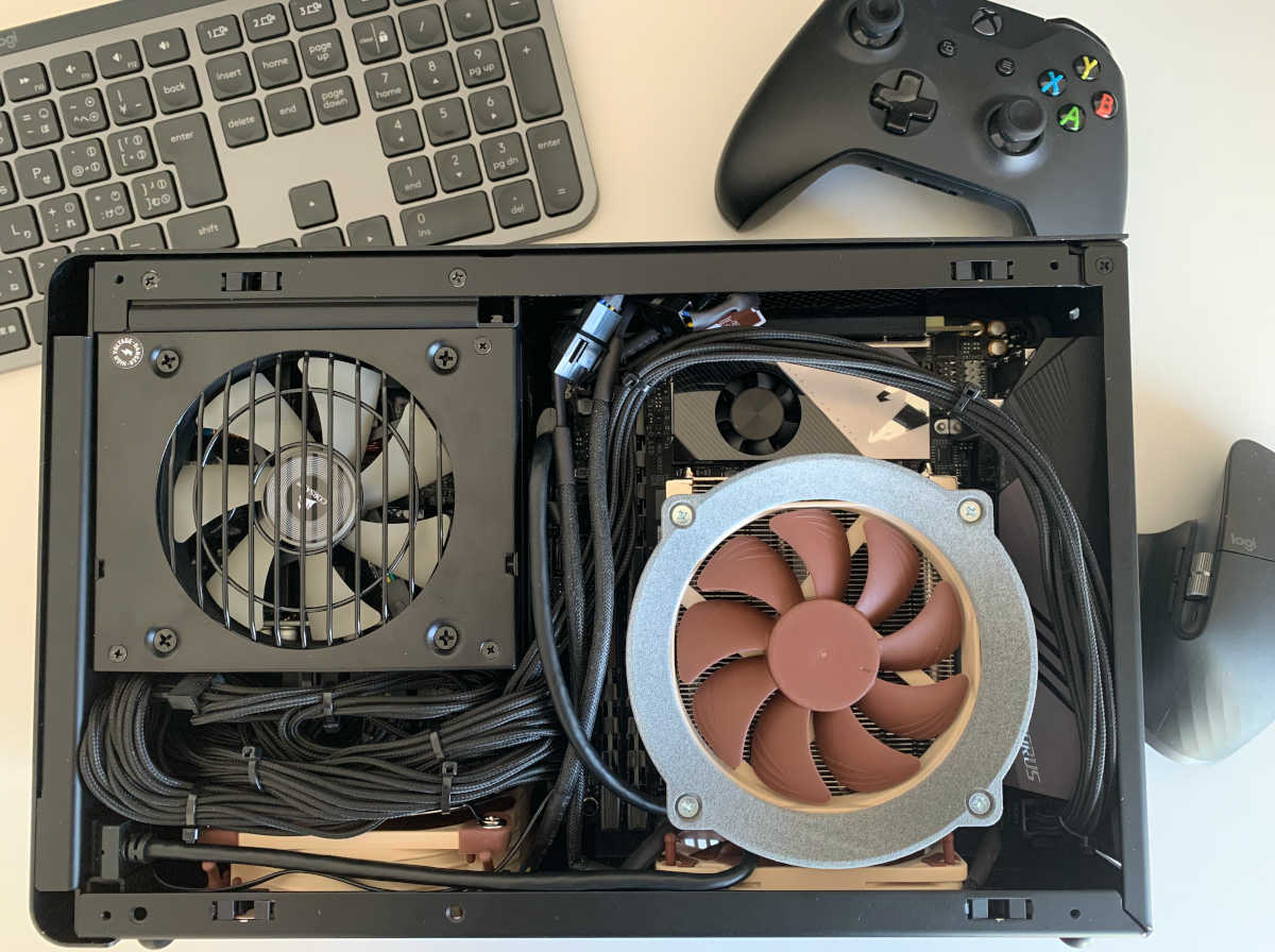 Mini-ITX】リュックに入るくらい小さいデスクトップPCを作った話