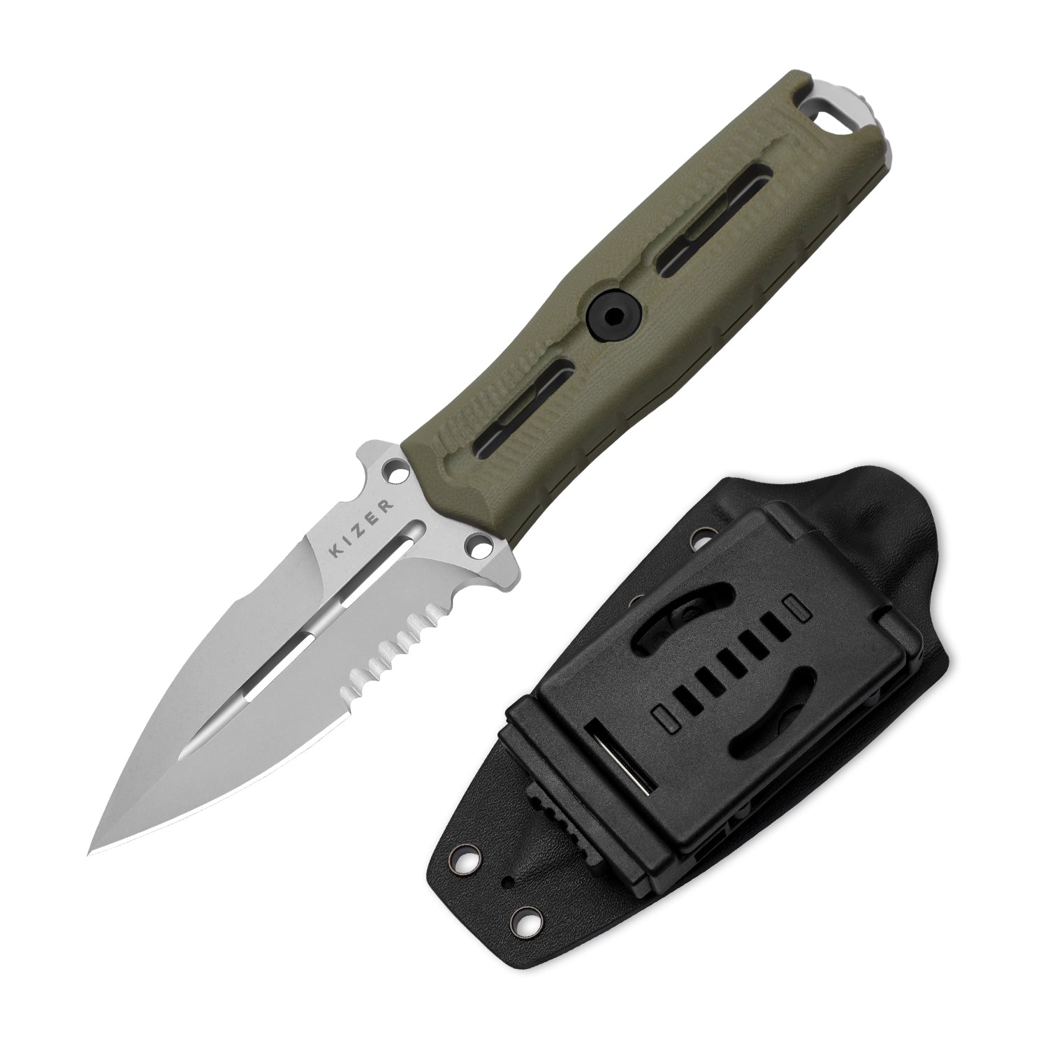 NORCROSS 4.09 inch Nitro-V G10 ZX-FB01A4-Kizer