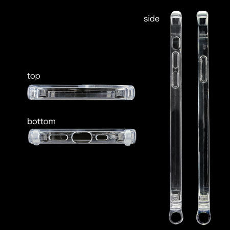 アイフォン12・アイフォン12Pro 対応ケース リング付 ストラップ用