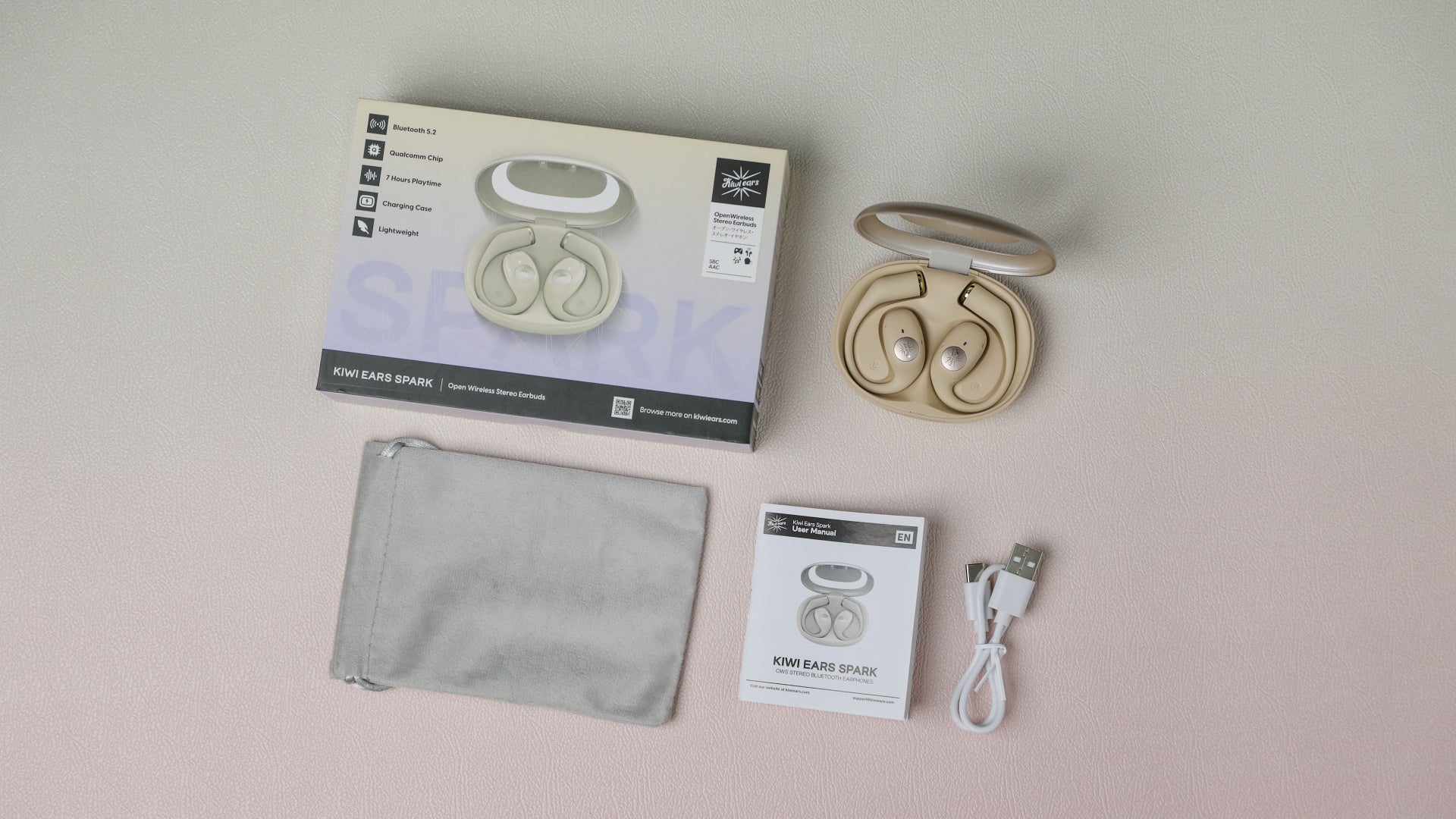 新品未使用】Kiwi Ears Spark Bluetoothイヤホン キウイ Kiwi Ears