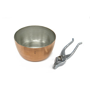 木屋 やっとこ鍋 銅 五寸 150mm 錫めっき – 日本橋 木屋