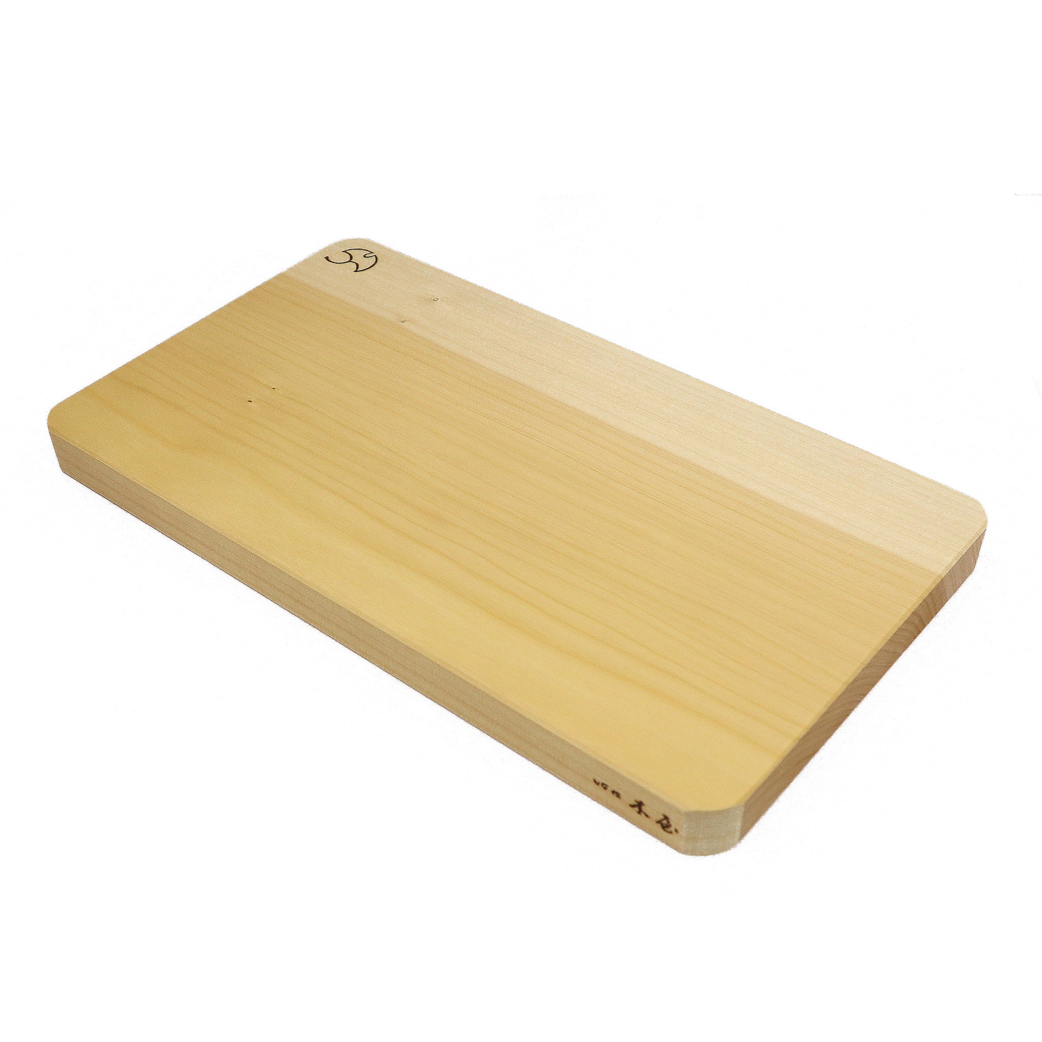 味885 卓上まな板 いちょう（一枚板） 大 300 ㎜×170 ㎜×19