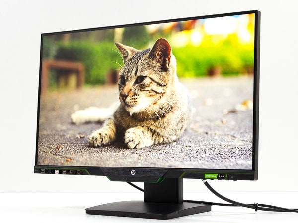 HP 25x ゲーミングディスプレイ レビュー：2万円台で144Hz & G-SYNC