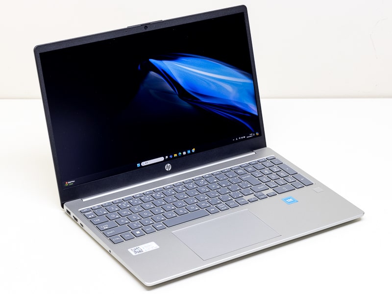 HP 15-fd Intel N100モデルレビュー：N100ノートPCのメモリーを4GB
