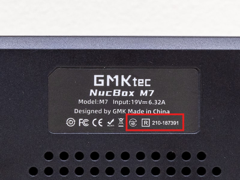 GMKtec NucBox M7レビュー：高機能＆高性能であり得ないほど高コスパな