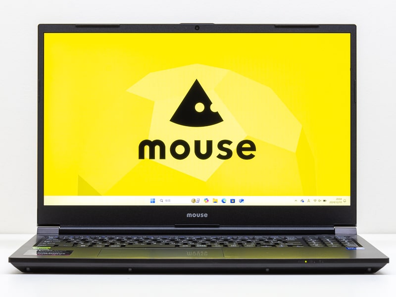 mouse K5-I7G50BK-Aレビュー：第12世代Core i7とRTX2050の高性能