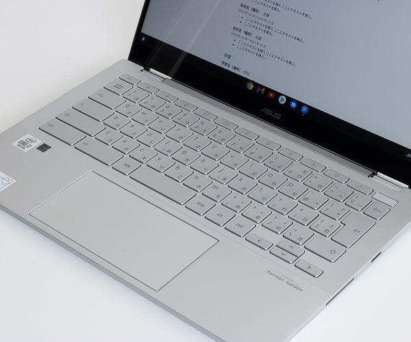 ASUS Chromebook Flip C436FA レビュー：第10世代Core iプロセッサー