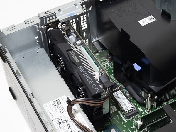 Inspiron 3881をメモリー増設＆SSD換装＆グラボ追加でゲーミングPCに