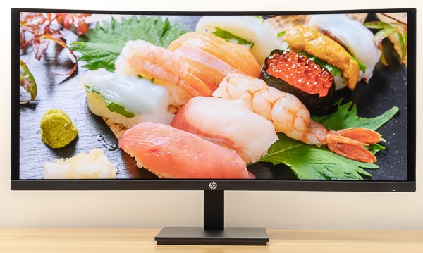 HP M34d WQHDカーブドディスプレイレビュー：ほぼ5万円で100Hz対応の34