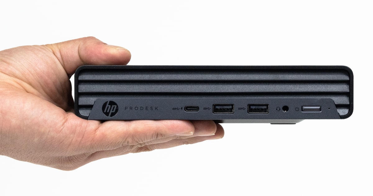 HP ProDesk 405 G6 DMレビュー：Ryzen 4000 シリーズ搭載で4万円台！高