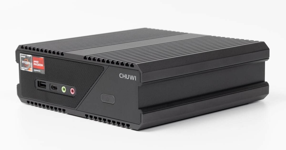CHUWI RZBox Ryzen 7 5800Hモデルレビュー：短納期で高性能なミニPC