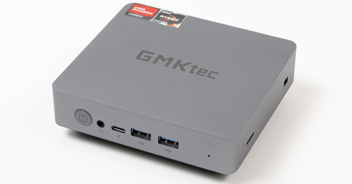 GMKtec NucBox9レビュー：Ryzen 5 5600U+16GBで3万円台の超激安ミニPC