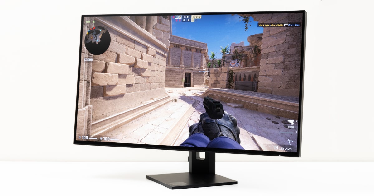 OMEN 27u 4K ゲーミングディスプレイ レビュー：OMENシリーズで使い