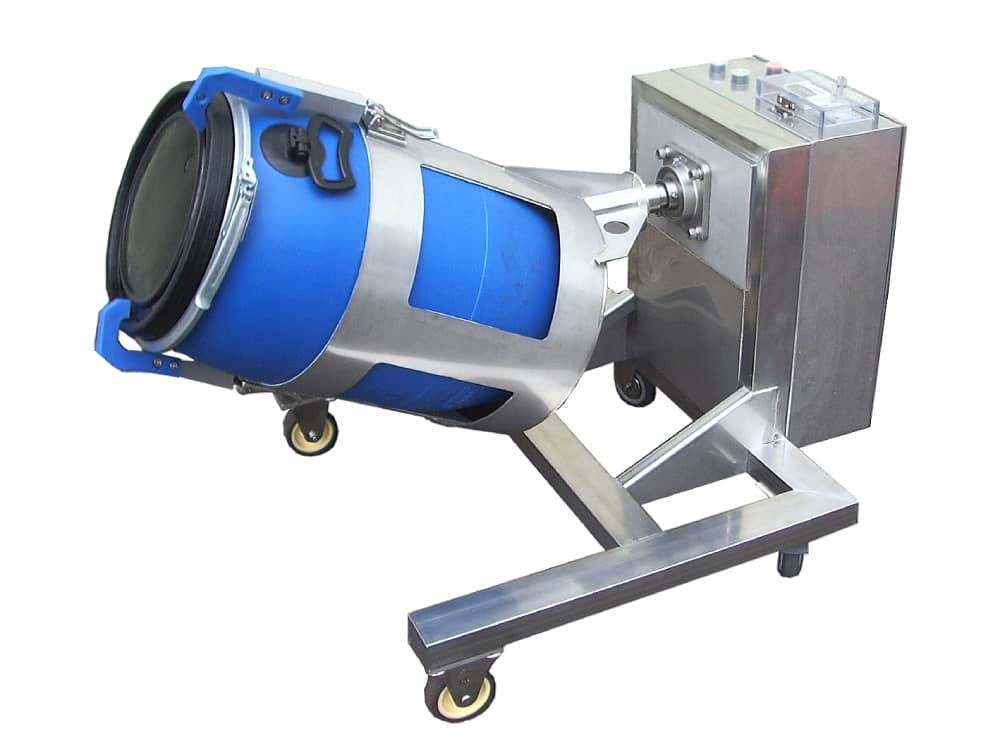 タンブラーミキサー (タンブラー式混合機) ｜株式会社エイシン-
