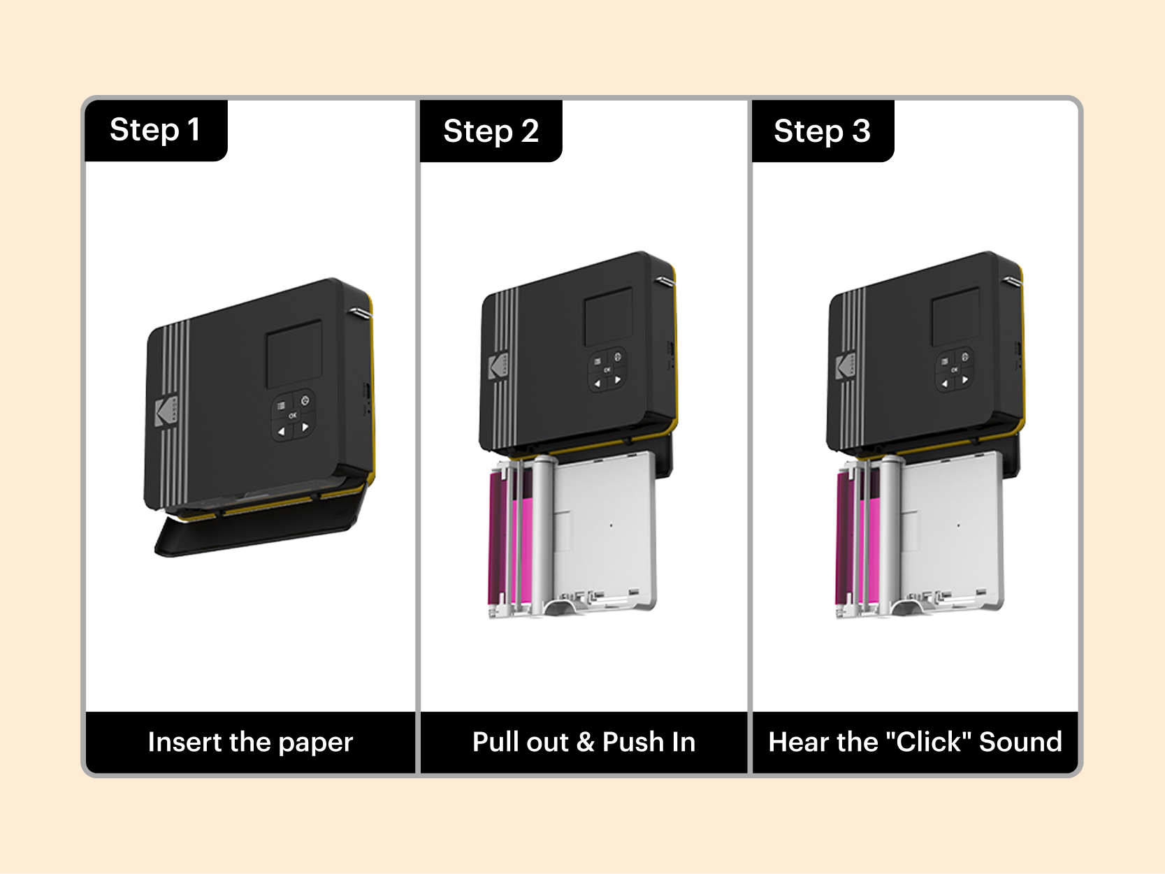 Kodak Mini Shot 3 Retro (C300R) | Best Instant 3x3” Bluetooth