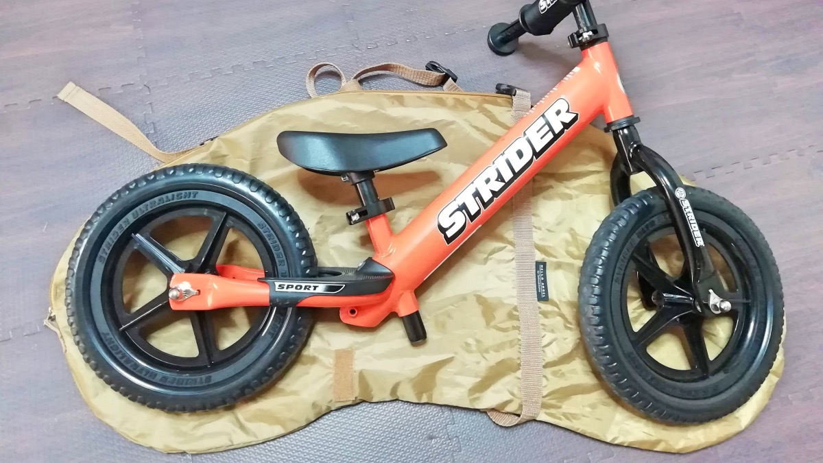 レビュー】ストライダー用4wayキャリーバッグ！ - コドモバイク