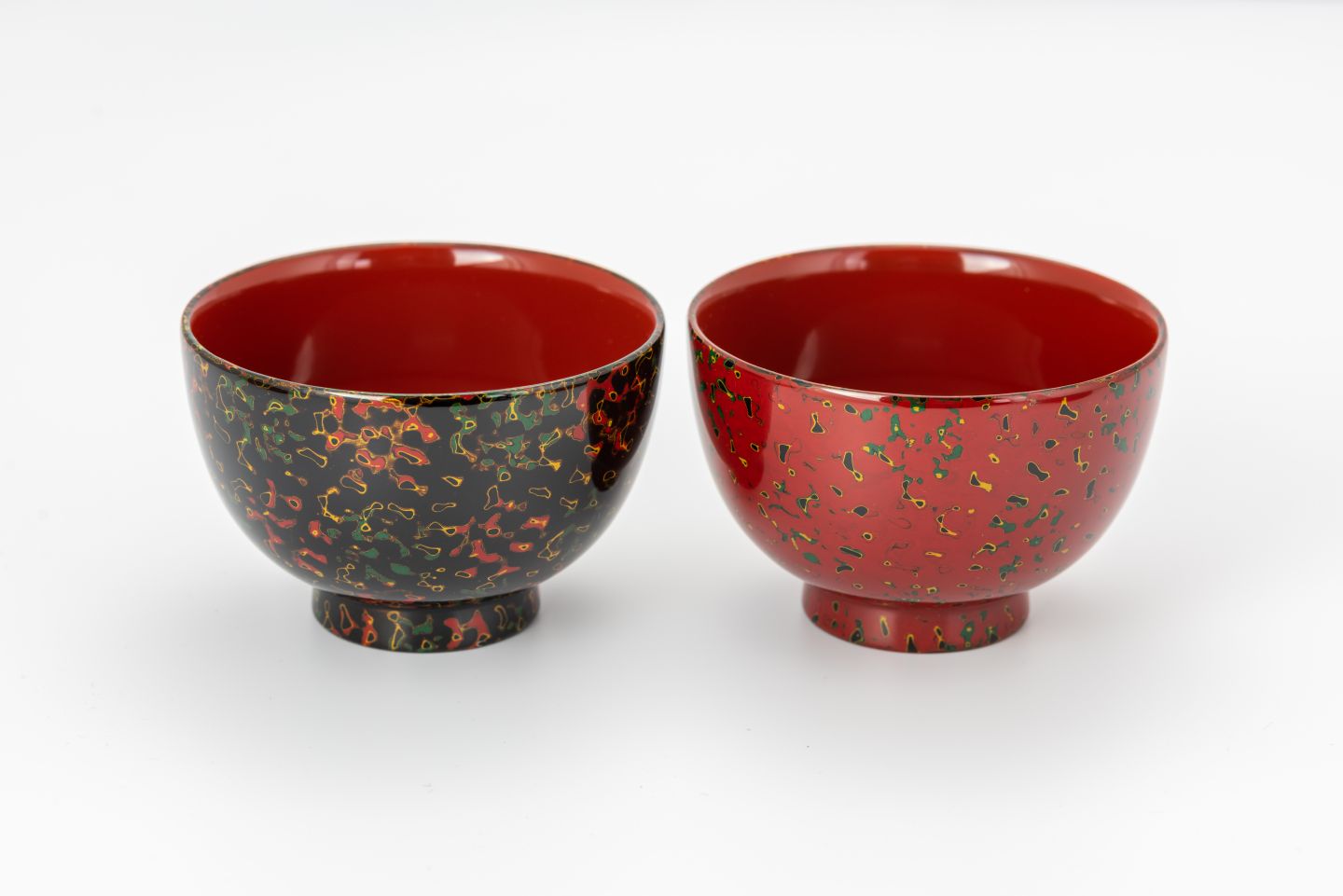 夫婦汁椀(内羽反) 唐塗 | 津軽塗 小林漆器のネット通販