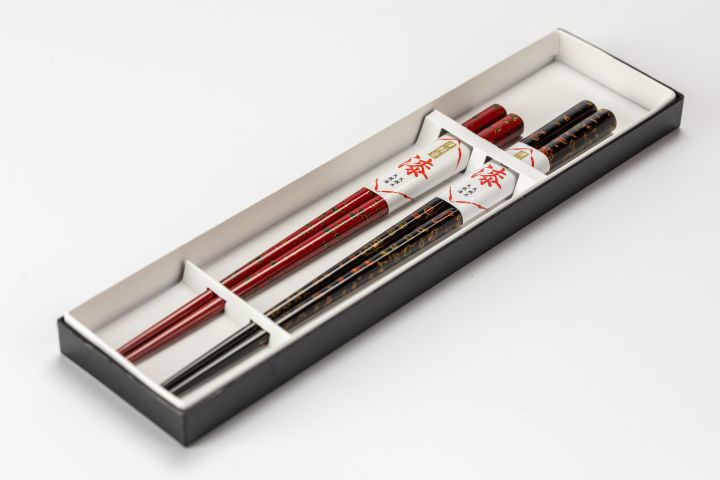 夫婦箸 唐塗 呂/茜 | 津軽塗 小林漆器のネット通販