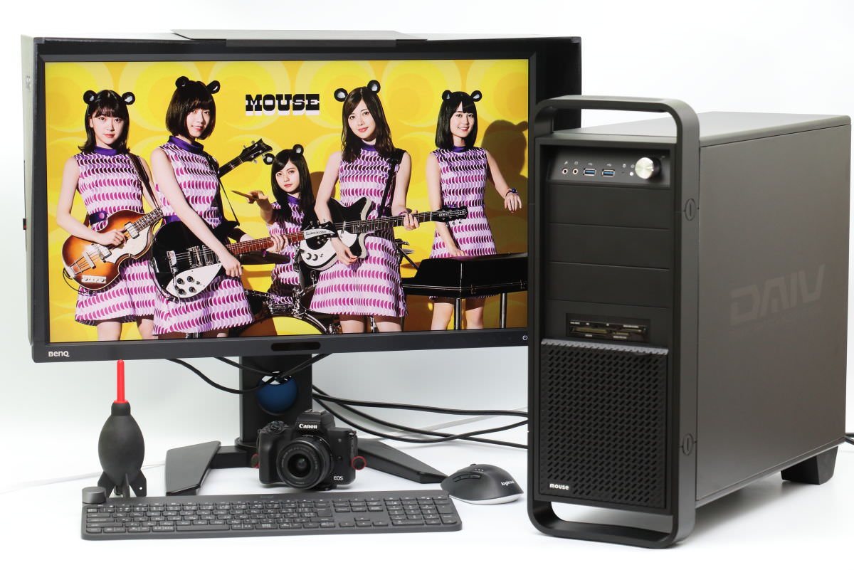 DAIVデスクトップパソコンレビュー！マウスのクリエイターPCの特徴と