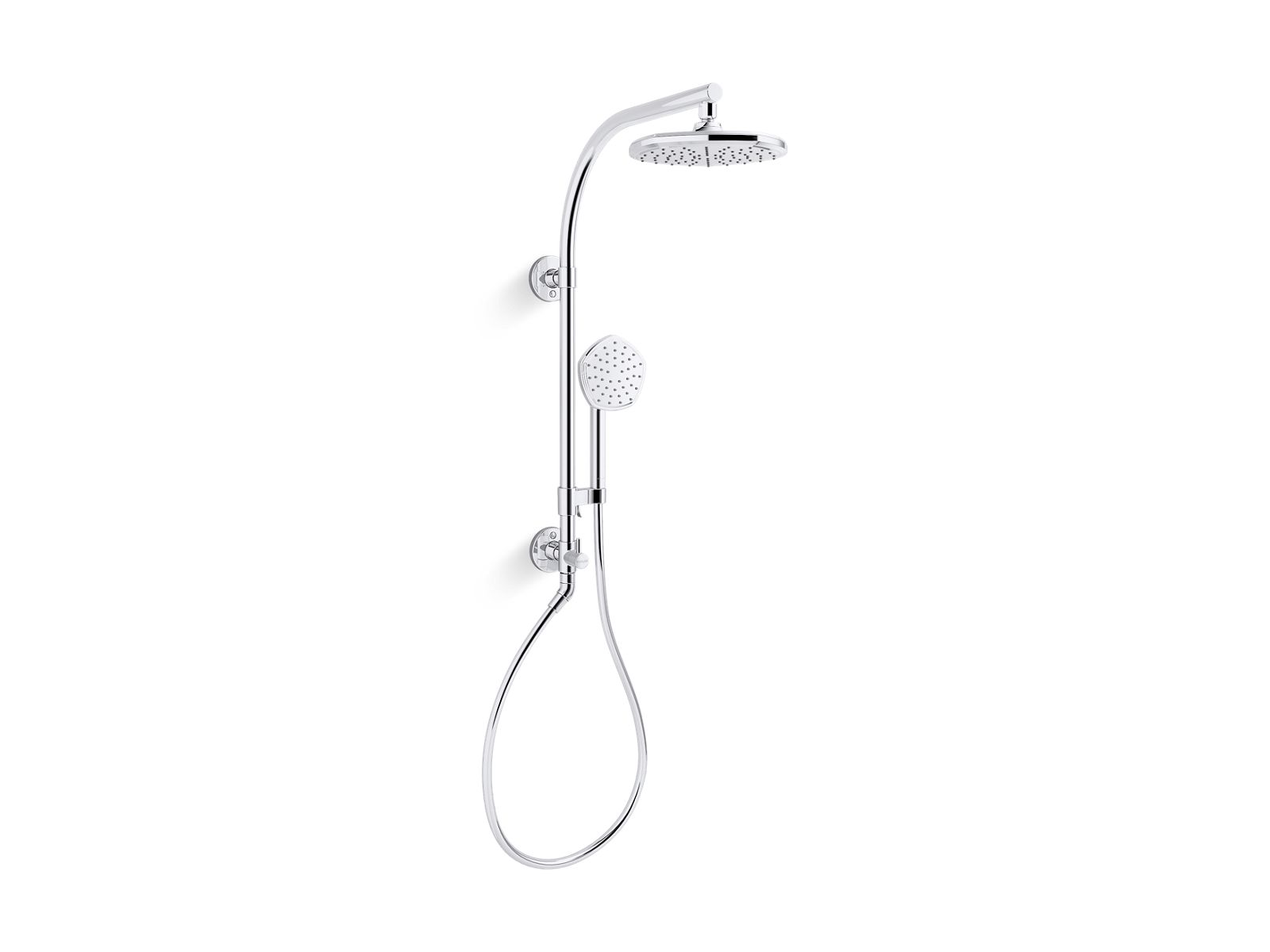 K-27118-G-CP | Occasion™ HydroRail®-R shower column kit, 1.75 gpm