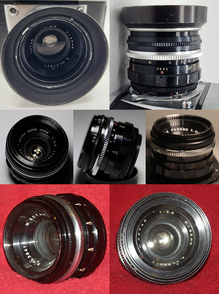 初期ミランダ用ソリゴールレンズとその周辺／さまざまな記号編（中編