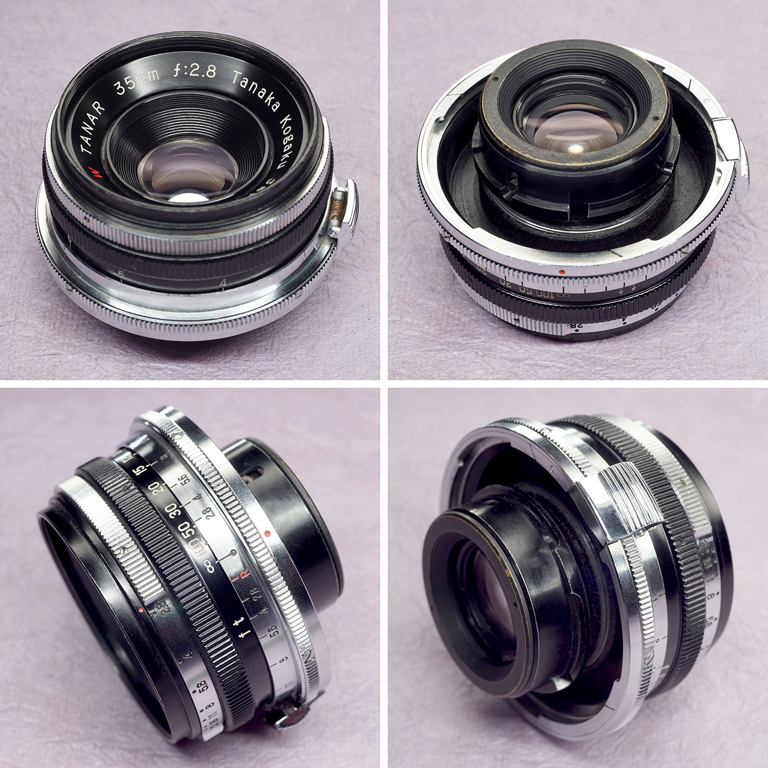 初期ミランダ用ソリゴールレンズとその周辺／さまざまな記号編（後編