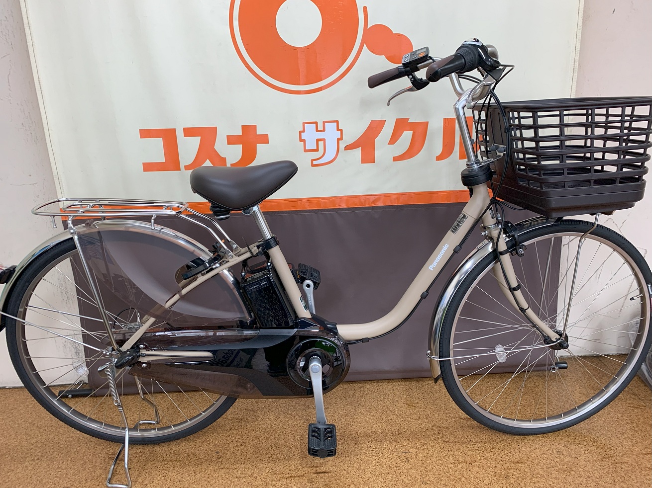 ジャンク・アシスト不調あり】パナソニック 電動自転車 ギュットミニ