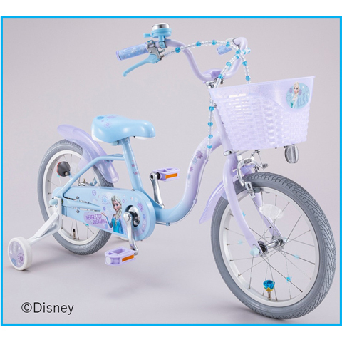 イオンからディズニー「アナと雪の女王」デザインのキッズサイクル新発売