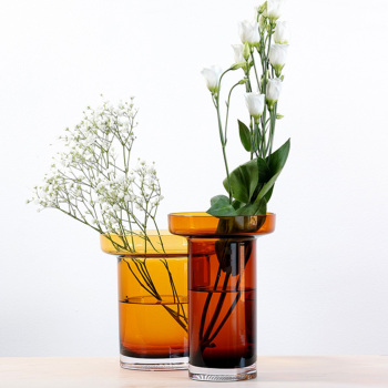 コスタ ボダ LIMELIGHT (ライムライト) フラワーベース ROSE アンバー