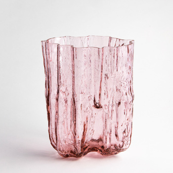 コスタ ボダ Crackle(クラックル) L フラワーベース ピンク フラワー