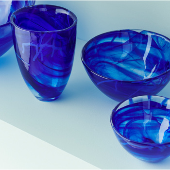 コスタ ボダ CONTRAST(コントラスト) ボウル S ブルー/ブルー オブジェ