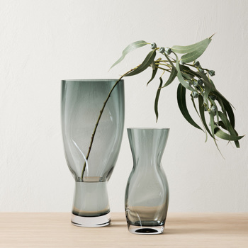 オレフォス Squeeze フラワーベース グレー M フラワーベース