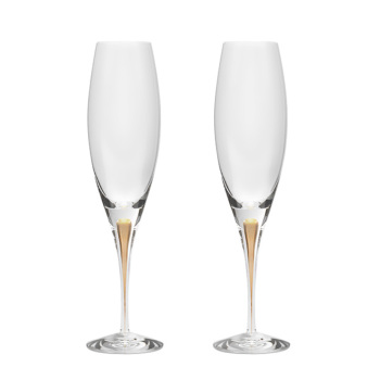 オレフォス INTERMEZZO GOLD シャンパングラス ペアセット グラス