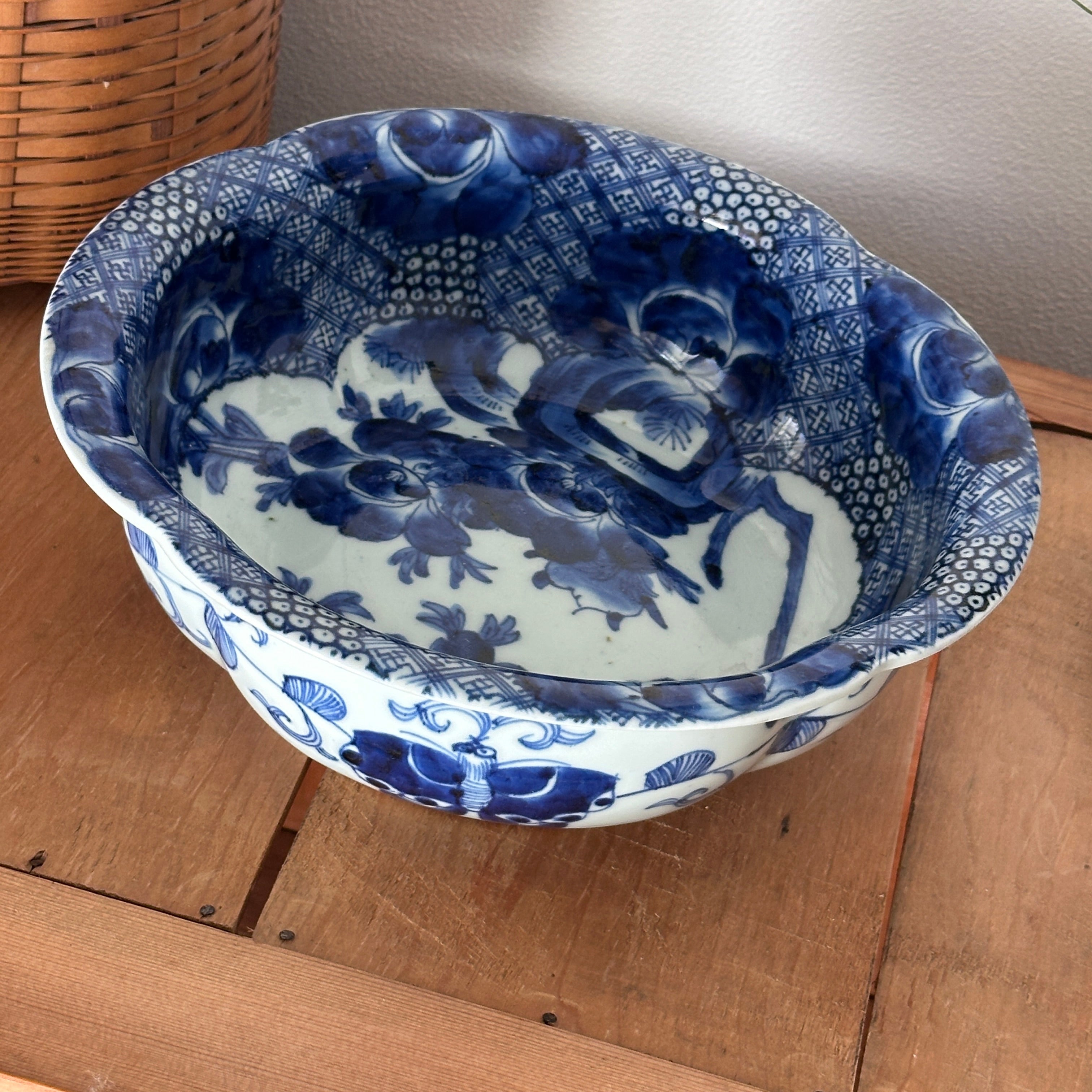 華咲くベロ藍鉢 – Kotto Shop